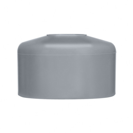 Tapón de plástico gris para perforaciones de 51 mm, para muebles y estructuras metálicas