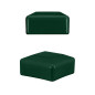 Cappucci per palo cuadrado 20x20 mm Verde 10 piezas