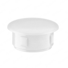 Tapón de cobertura para agujeros de taladro 18x15 mm Blanco 50 piezas