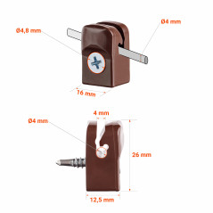 ¡Portacables tensor con tornillo con 10 años de garantía!