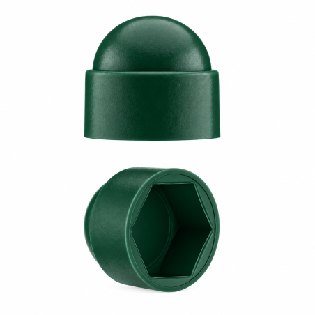 Tuerca de bellota M8 llave 13 Verde ¡10 años de garantía!