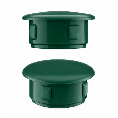 Tapón de cobertura para agujeros de taladro 13x8 mm Verde Tapón de plástico 13x8 mm Verde, ¡10 años de garantía!