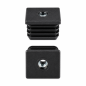 Tapón cuadrado con inserto metálico roscado 50x50 mm M10 Negro Tapón cuadrado con inserto metálico roscado 50x50 mm M10 tapón con inserto roscado 50 EMFA GmbH
