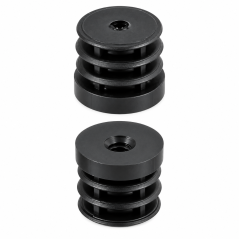 Inserto roscado para tubos redondos de PA 40 mm M8 casquillo roscado para tubo redondo 40 EMFA GmbH
