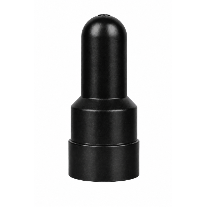 Caperuza alargada para tornillos y tuercas con alojamiento para arandela de PE M12 H54 Negro