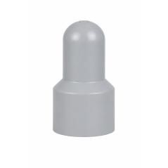 Caperuza alargada para tornillos y tuercas con alojamiento para arandela de PE M20 H60 cubretuercas de polietileno M20 EMFA GmbH