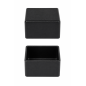 Tapón exterior para perfiles fotovoltaicos 40x40 mm Negro Tapón exterior para perfiles fotovoltaicos 40x40 mm contera EMFA GmbH