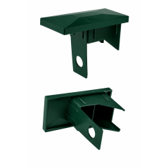 Tapón interior rectangular para poste de valla con orificio 40x60 mm remate EMFA GmbH