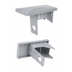 Tapón interior rectangular para poste de valla con orificio 40x60 mm remate EMFA GmbH