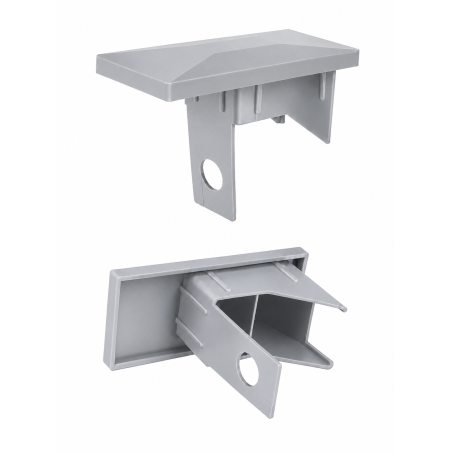 Tapón interior rectangular para poste de valla con orificio 40x60 mm remate EMFA GmbH