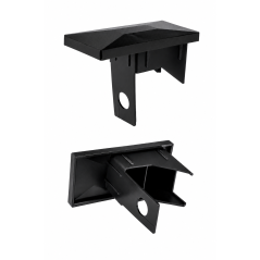 Tapón interior rectangular para poste de valla con orificio 40x60 mm remate EMFA GmbH