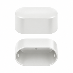 Tapón exterior para tubo ovalado 20x38 mm tapa ovalada EMFA GmbH